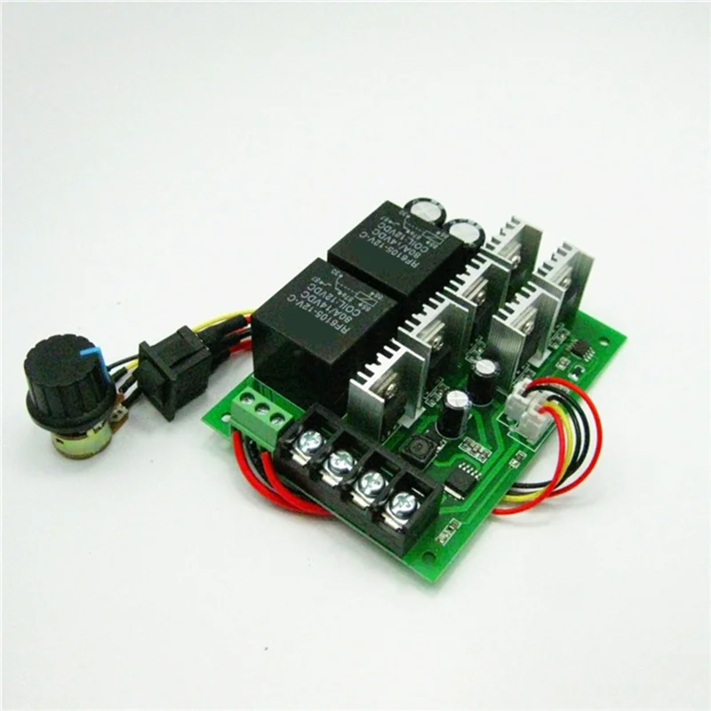 ABSQ-PWM Brush Motor Controller 2000W 40A Forward And Reverse Motor Speed Controller DC 12V 24V 36V Dc Power Supply