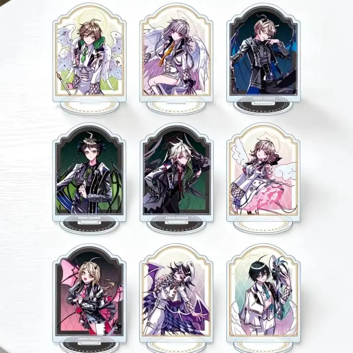 Danganronpa V3: Killing Harmony Kaito Momota Hajime Hinata Angels and Demons Ver Acrylic Stand Model Plate Keychains