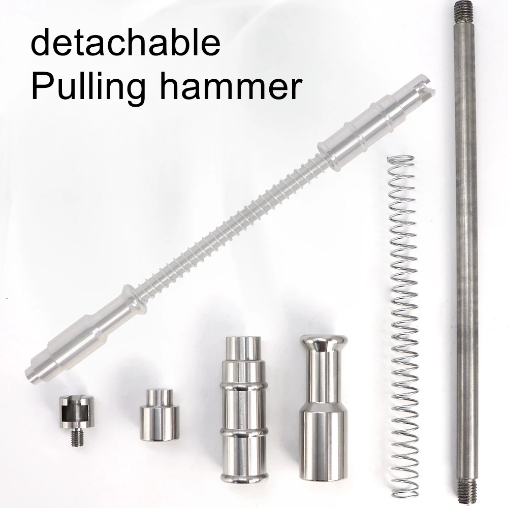 Car dent repair tool, spring type hail pit, light pull hammer, dent dent, pull, no damage paint