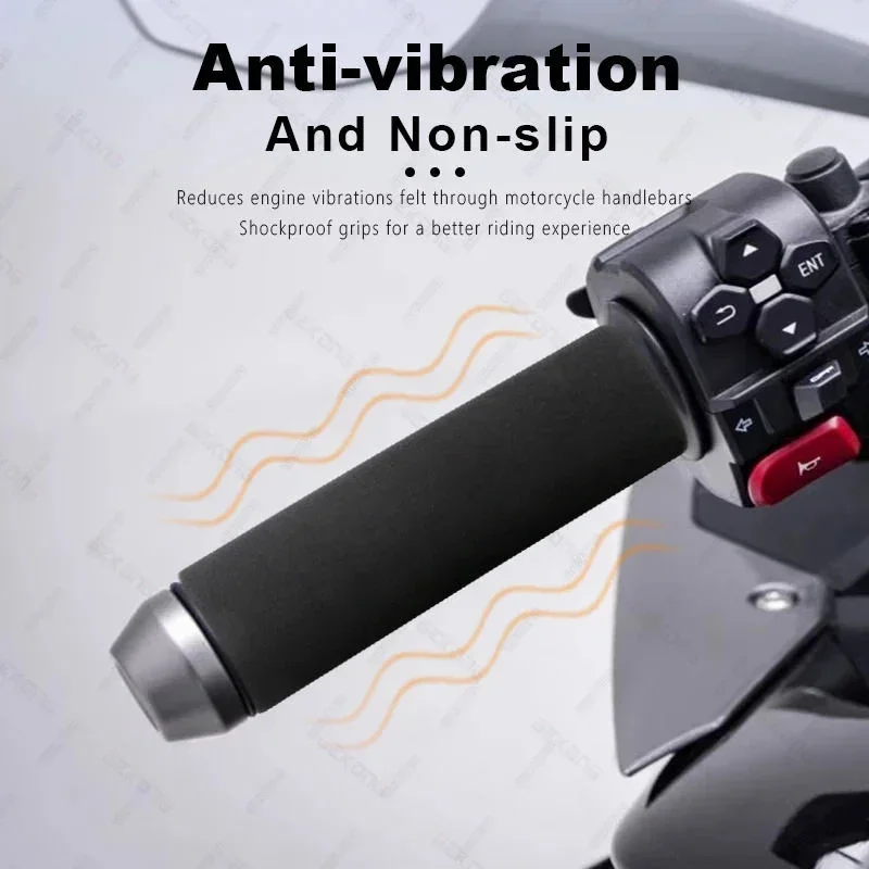For Honda varadero XL1000 XL 1000 varadero 1000 125 Motorcycle Grip Cover Shockproof Sponge Grip Non-slip Handlebar