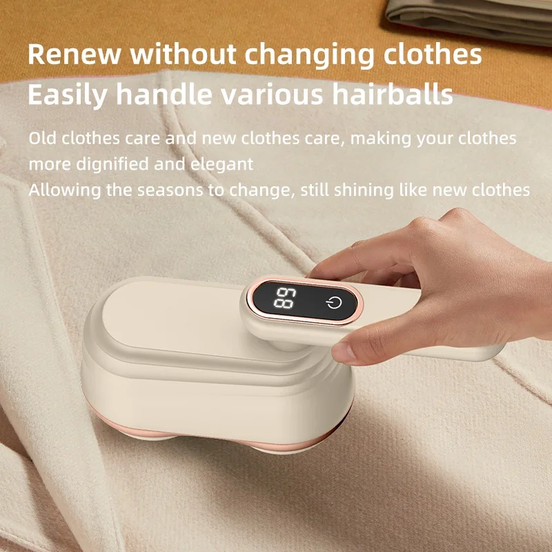 

Electric Lint Remover For Clothing Rechargeable Portable Pellet Fluff Remover Fabric HairBall Shaver Removes Lint From Clothes