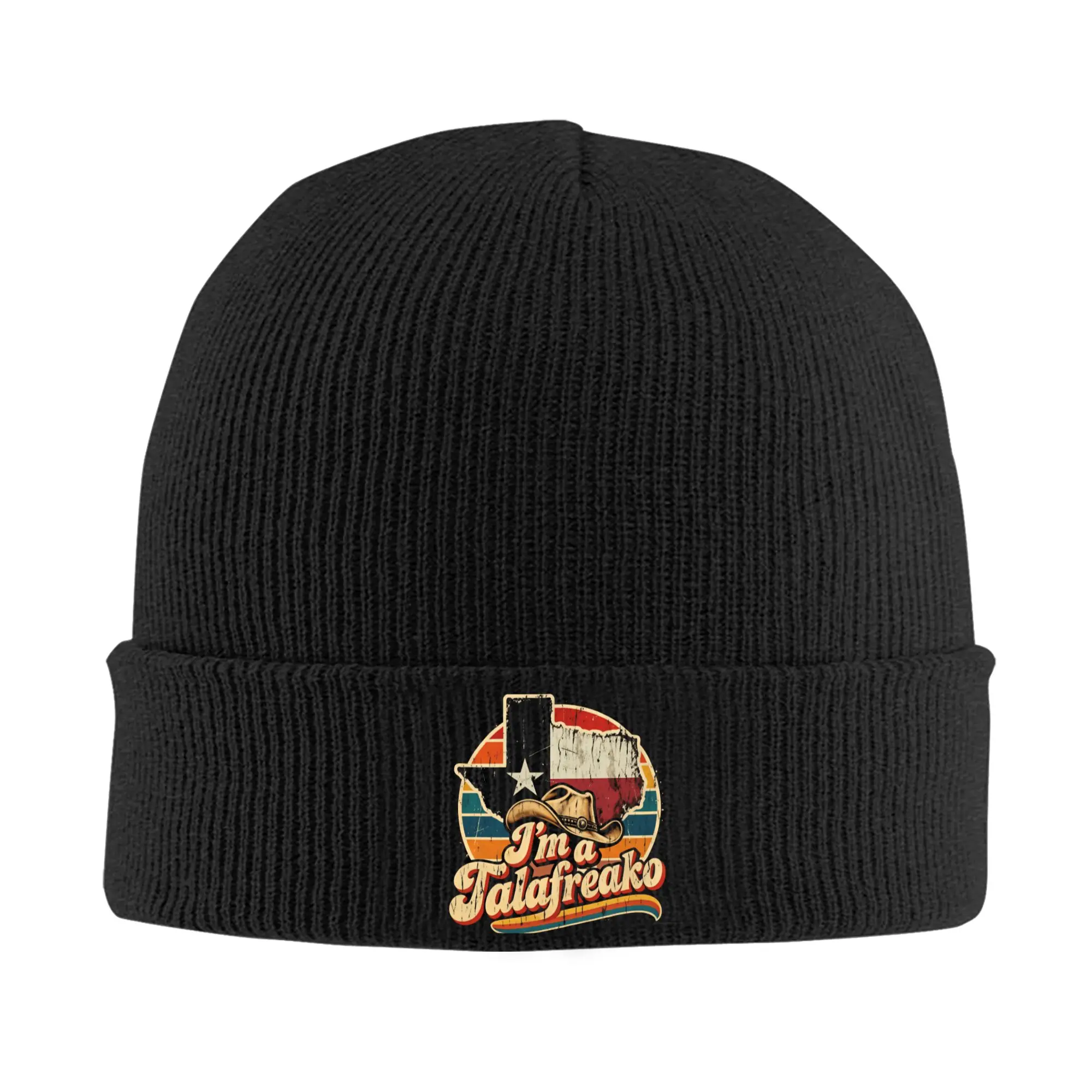 I’m A Talafreako Beanie Hats  Bonnet Hats Men Women Casual Hippie Knitted Hat Autumn Design Thermal Elastic Caps