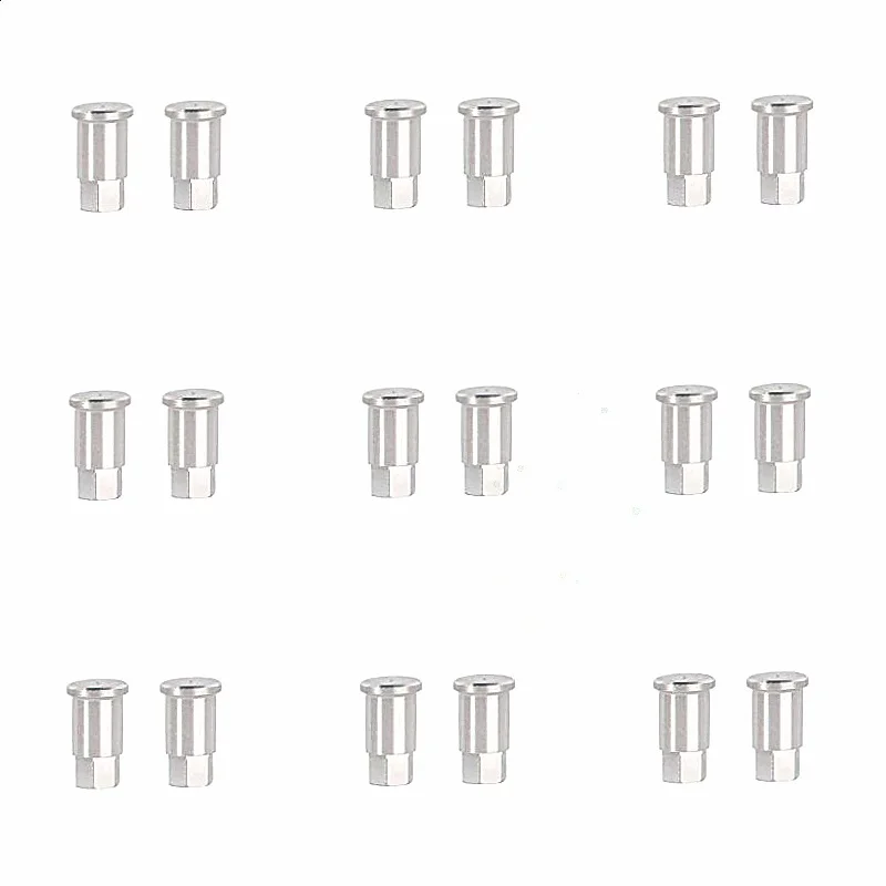 9Pack X(Metal Front Wheel Hex Hub Adapter for LDRC AE86 A86 A86P LD1801 1/18 RC Car Upgrade Parts Accessories)