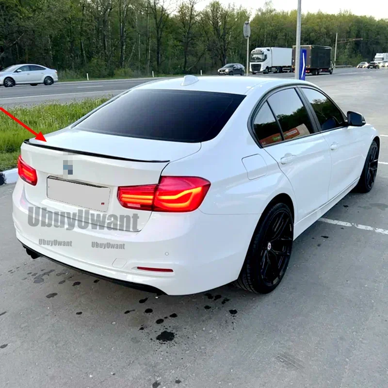 For BMW F30 F35 F80 M3 320i 320li 325li 328i 2012-2018 Spoiler ABS Primer Color tail wing decoration Rear Trunk Spoiler M Style