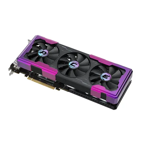 Design Cyberpunk ‌   Scheda grafica Scheda video Yeston GAME ACE RX 9060 XT 16GB GDDR6 - Bus 256bit, DP 2.1a/HDMI 2.1b