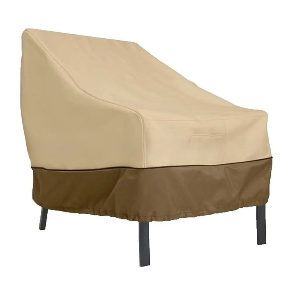 Waterproof UV Protective Dustproof Sofa Cover for Single Seater Built with 210D Oxford Fabric and Elastic Drawstring Hem
