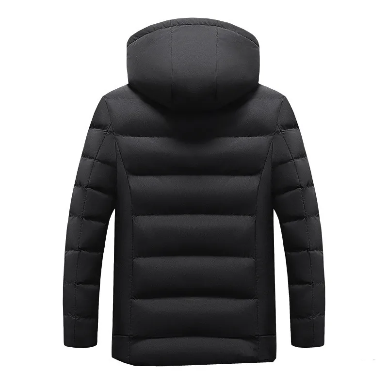 UHYTGF 6XL Big Size Jacket Men\'s Couple Hooded Smart Heating Winter Coat Male Casual Father Parka Overcoat Jaqueta Masculina 107