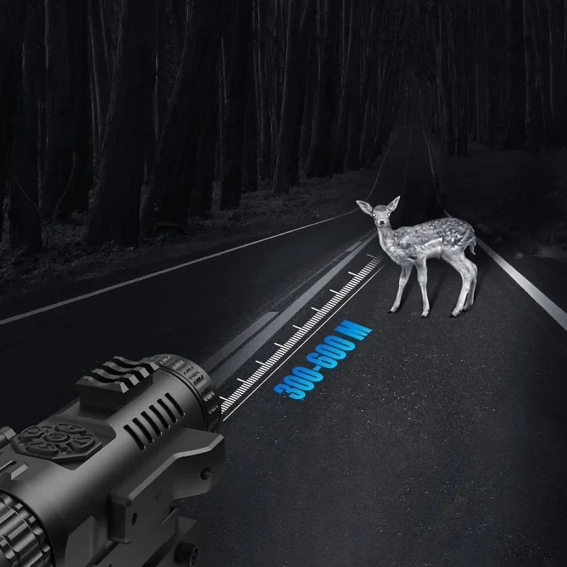 Qia zi Digital Night Vision 2560x1920 Resolution 5-20X  HD Day Night Optics for Hunting Surveillance Wildlife Observation