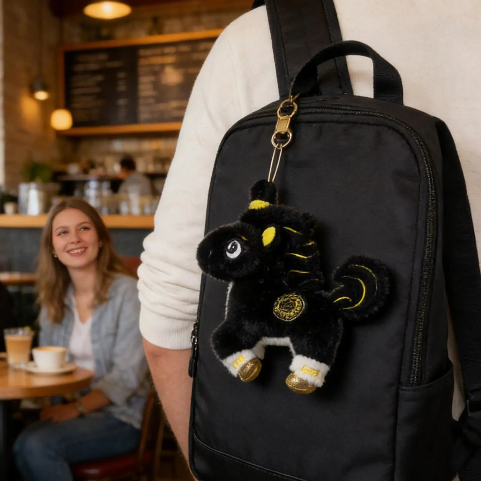 Llavero de Peluche de Caballo, Mascota China, Amuleto Auspicioso, para Bolso, Cartera, Tote, Festival de Primavera, Cumpleaños