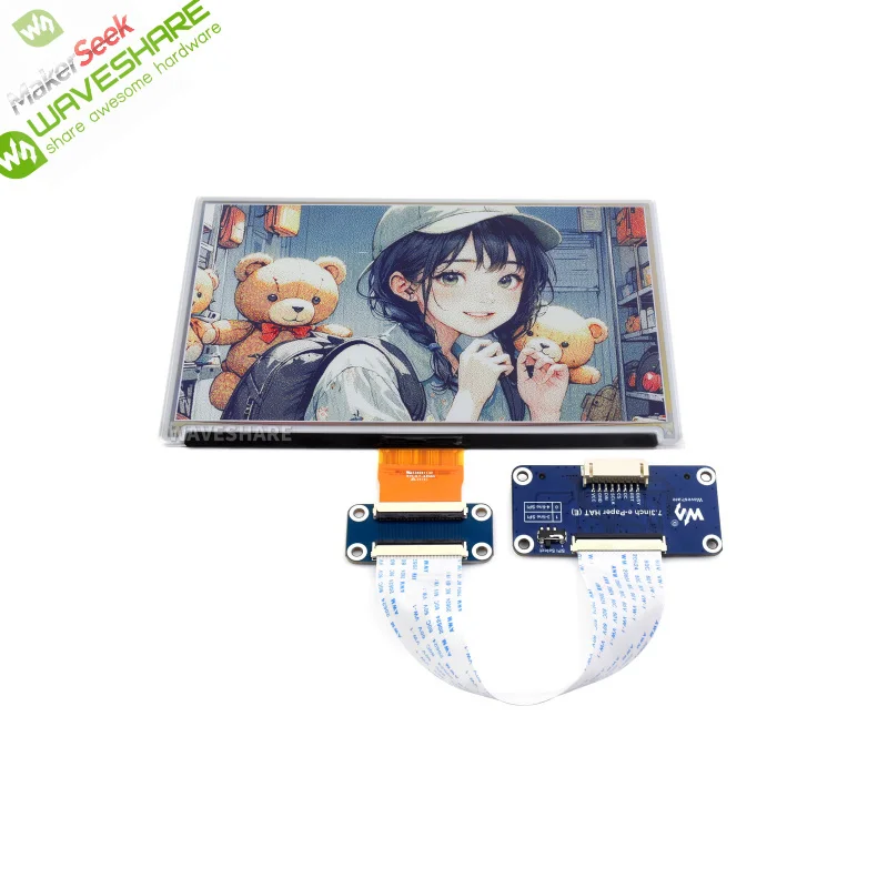 Makerseek & Waveshare 7.3inch e-Paper (E)-SKU-27863-Price without Shipping fee