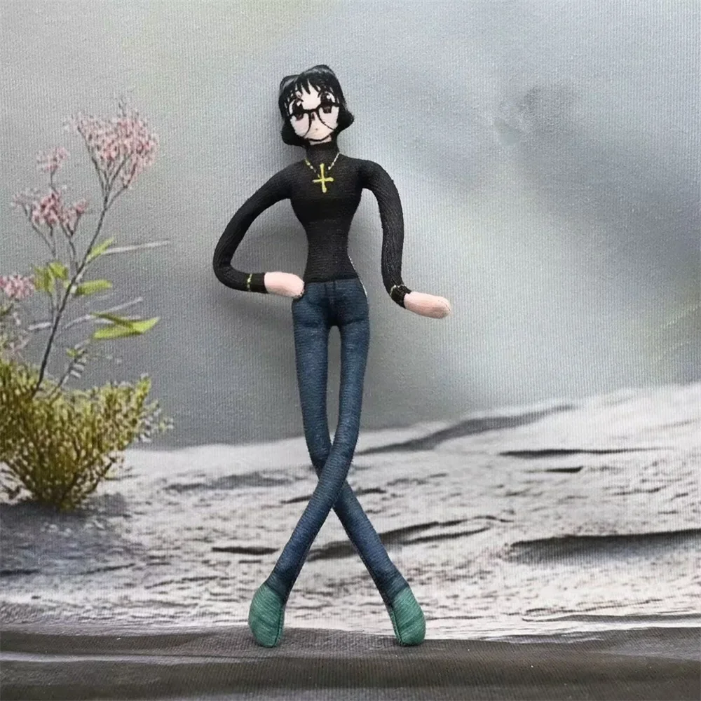 Anime Hunter Killua Zoldyck Cosplay muñeco de peluche muñecos de peluche lindos peluches decoración de la habitación alambre abstracto articulación regalos retorcibles