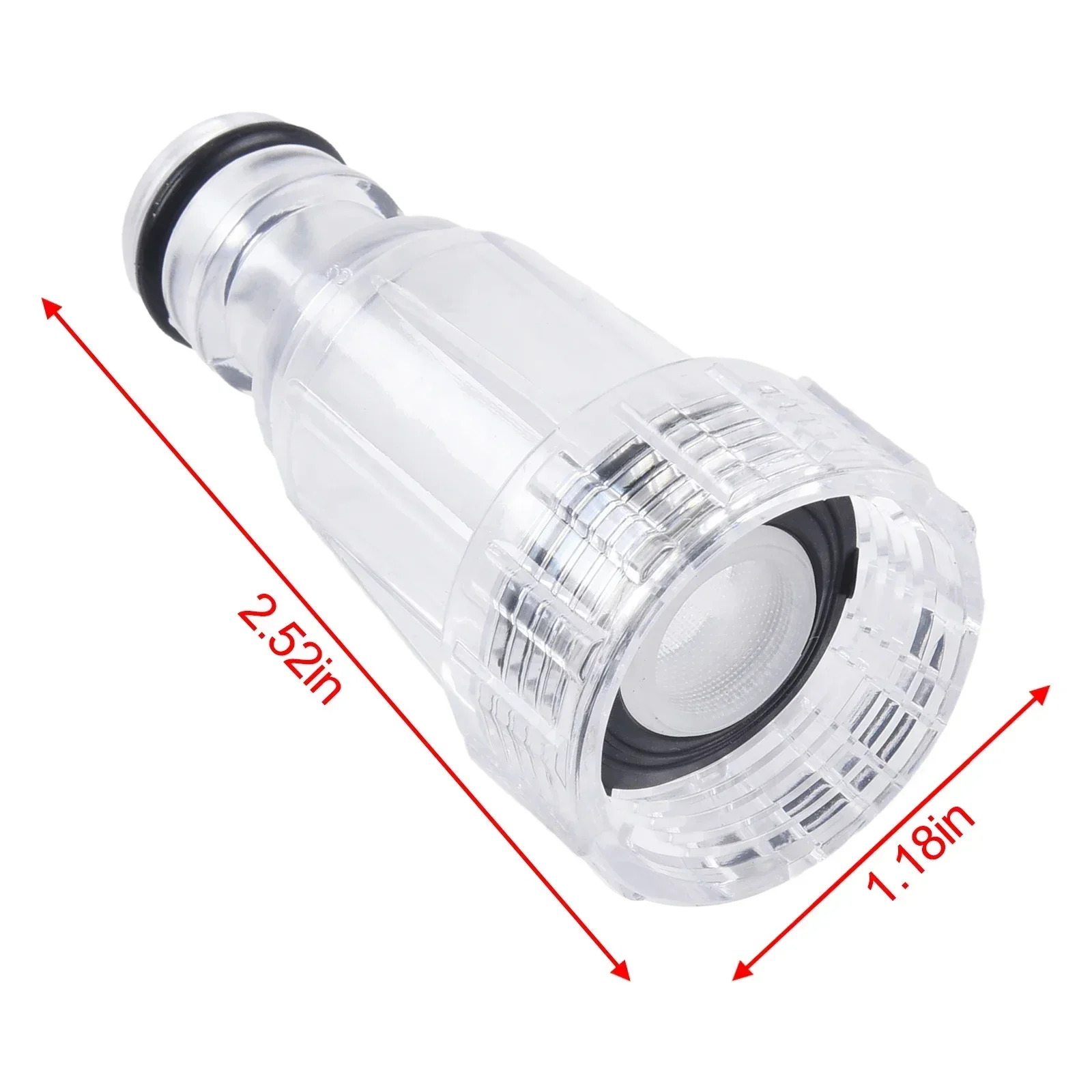 2/5pc 25mm Faucet Quick Connector With Filter Net Pressure Washer Water Filter For Garden Washing Car Connector Pipe Hose Adapte