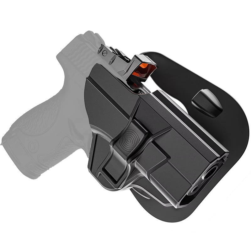 Funda OWB S&W M&P Shield 2.0 9mm/.40 liberacion de dedo derecha - imagen 4