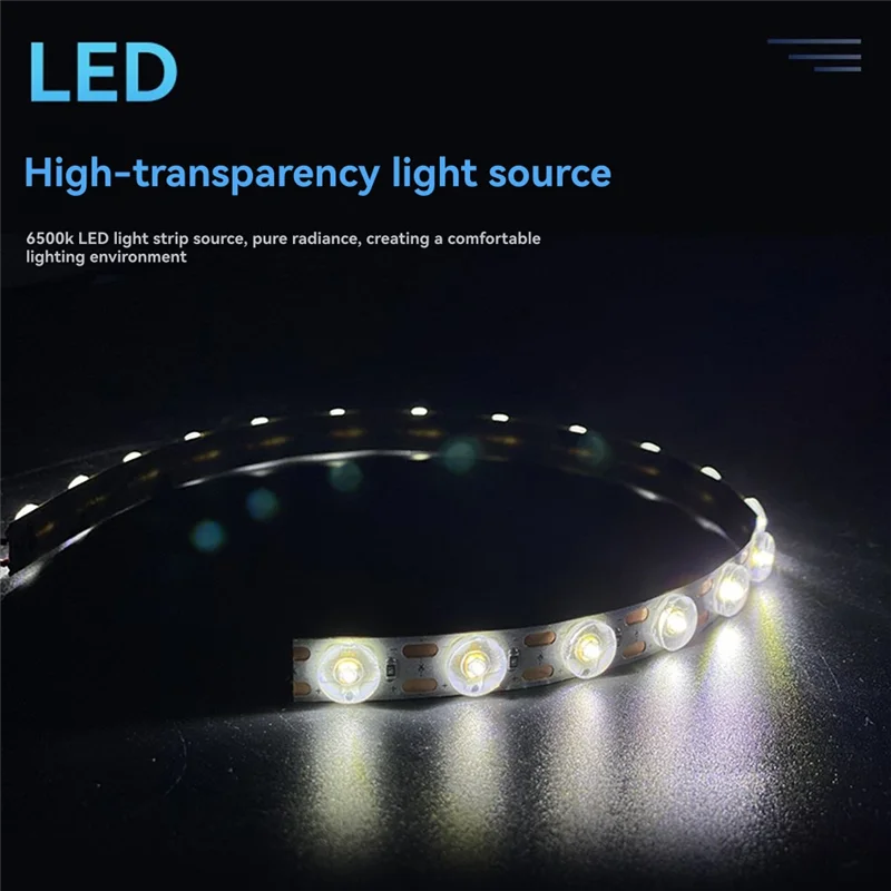 

Прочная бамбуковая светодиодная лента для Bambu Lab A1/A1mini, яркость 6500 К, 24 В, аксессуары для принтеров, 780 мм, для Bambu Lab A1/A1mini Li