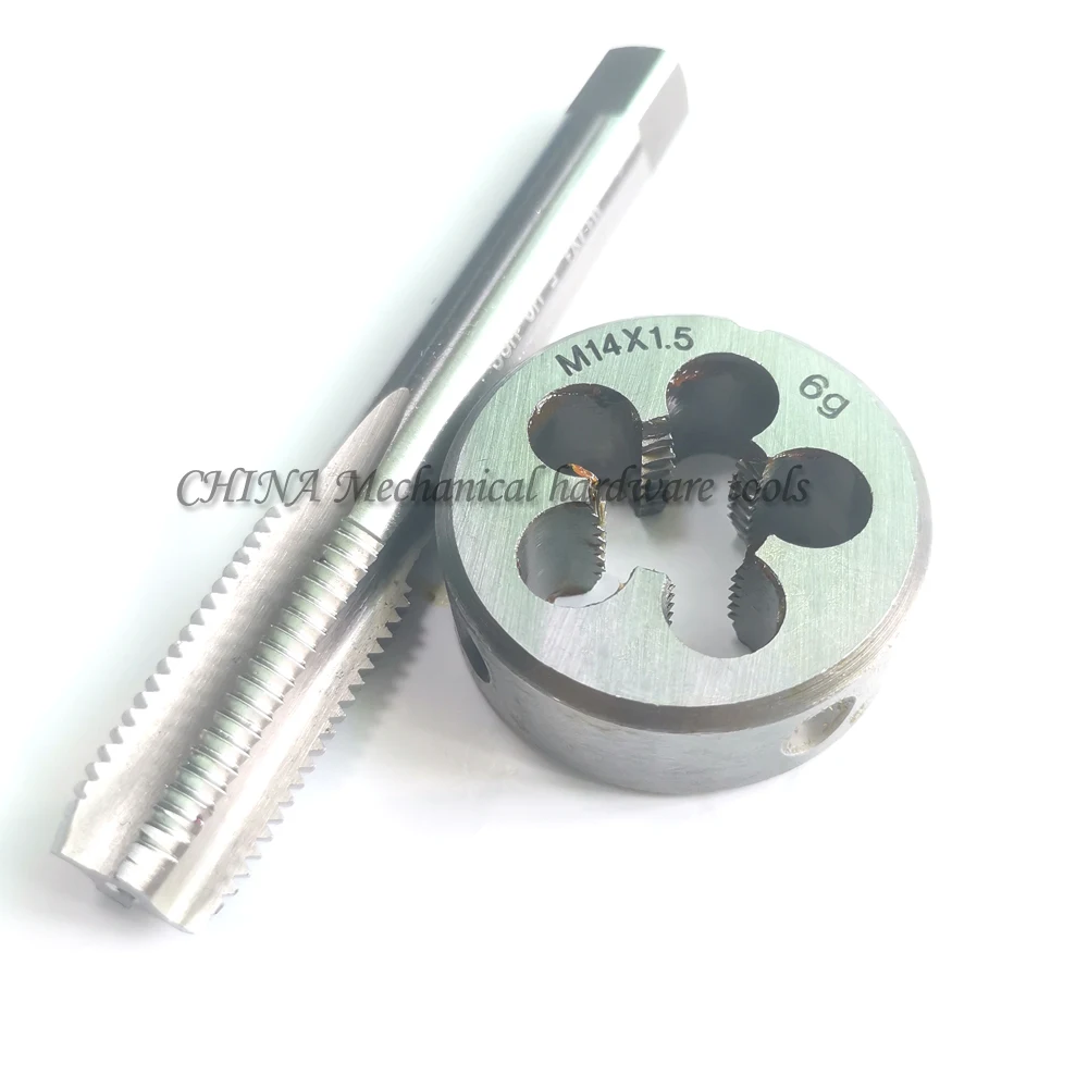 

M14 Taps and dies sets metric Metal tap for threads m14x1.75 machine Screw plug faucet die set M14X2 m14x1.25 m14x1x1.5 m14x0.5