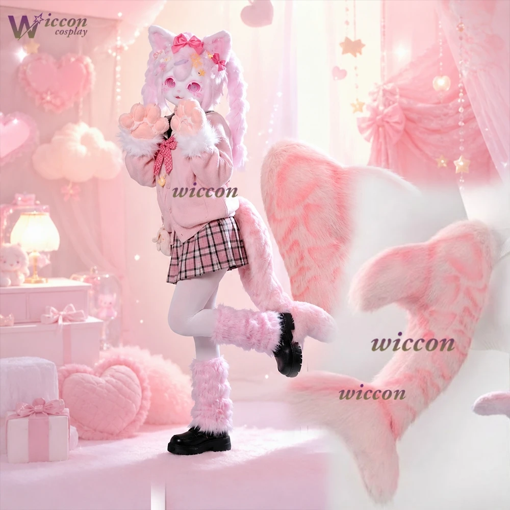 

YesOk Handmade Furry Shark Tail Cosplay Prop Kigurumi Plush Accessory Anime Game Character Outfit Comic Con Halloween Party Role
