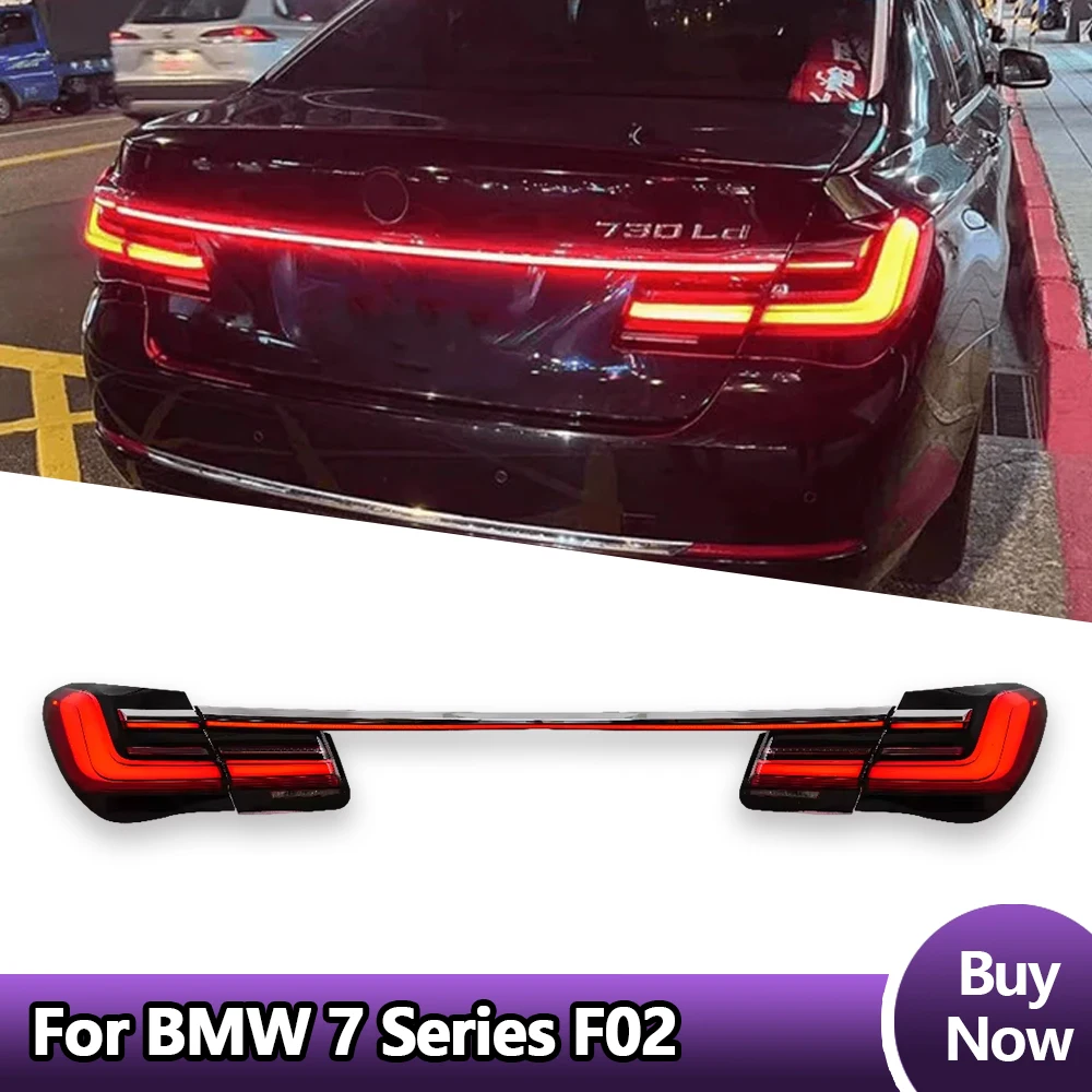 Car LED Taillights For BMW 7 Series 2009-2015 F01 F02 Upgraded To G12 Style Taillights Plug And Play Car Accessories