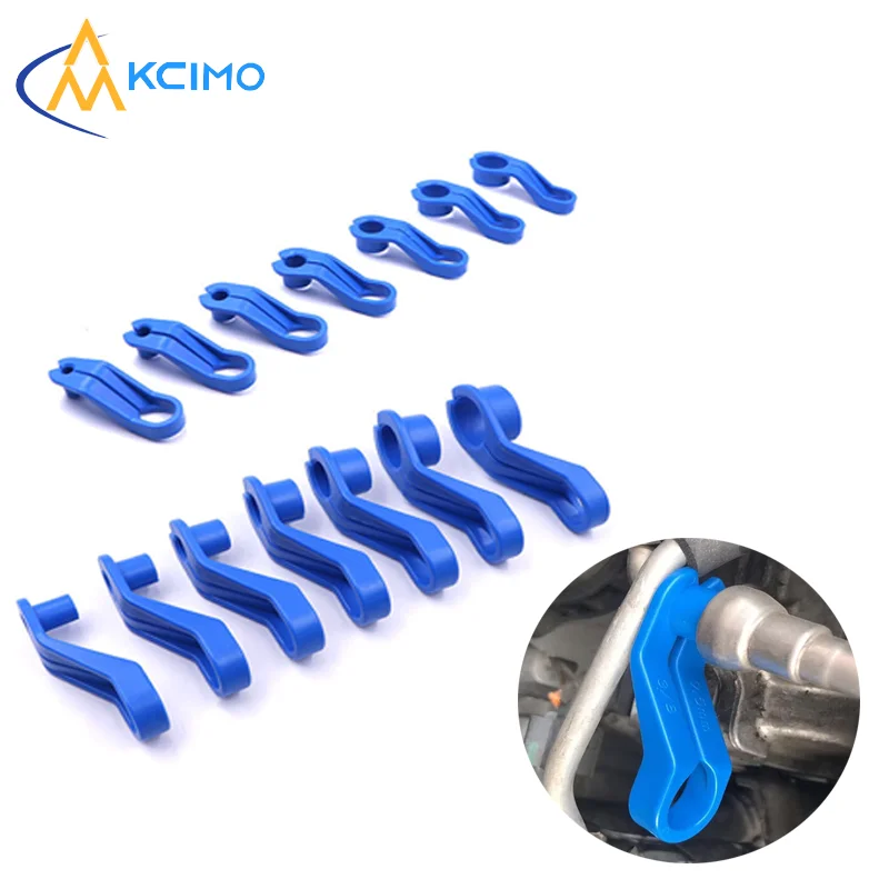 

Car Auto AC Line Disconnect Tool Set Multi-Functional Transmission Oil Cooler Line Quick Disconnect Tool Universal Fuel Line Rem