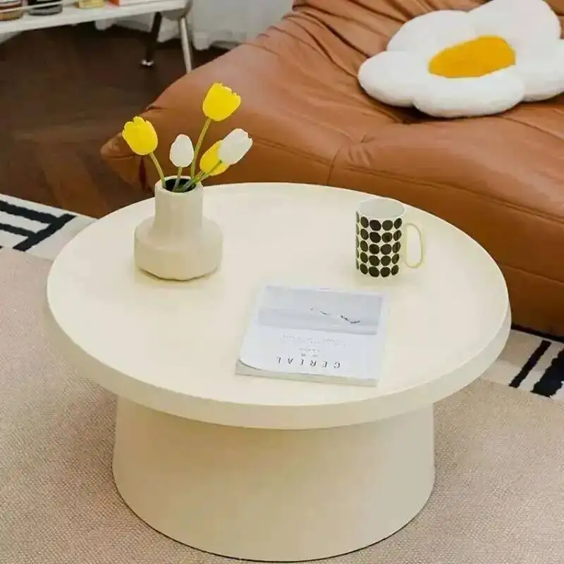 

Nordic Coffee Tables Luxury Storage Modern Round Simple Side Table Makeup Modular Sofa Table Designer Center Tables Auxiliary