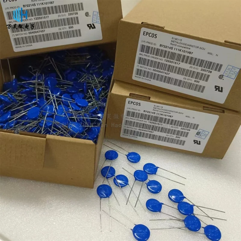 

10PCS/LOT New original EPCOS TDK varistors S07K/10K/14K/20K 11/14/25/30/35/50/60/150/175/230/250/320/385/420 MOV Surge Absorber