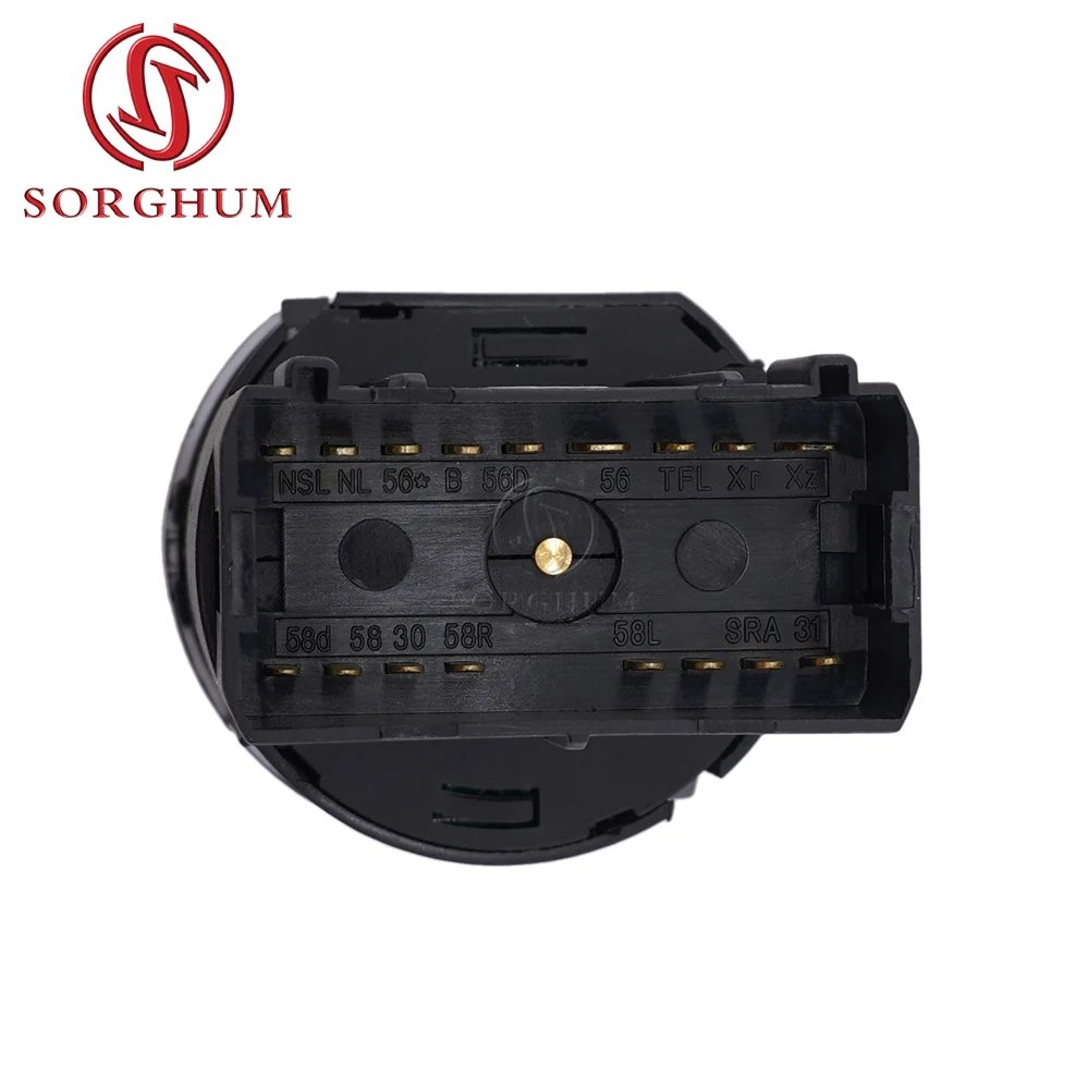 SORGHUM Headlight Head lamp Styling Car Headlight Lamp Fog Control Switch  For VW Santana 3000 4000 33D941531 Car Accessories