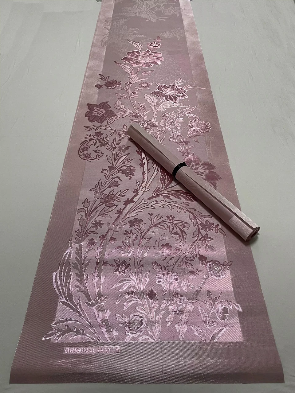 Luxuriöses Grandmaster Hayes Gele & Ipele Set 2-teilig, Nigerianischer Aso Ebi Sego Stoff für Afrikanische Kopfbedeckungen & Turbane, 48x210cm TX-6 – Detail 7