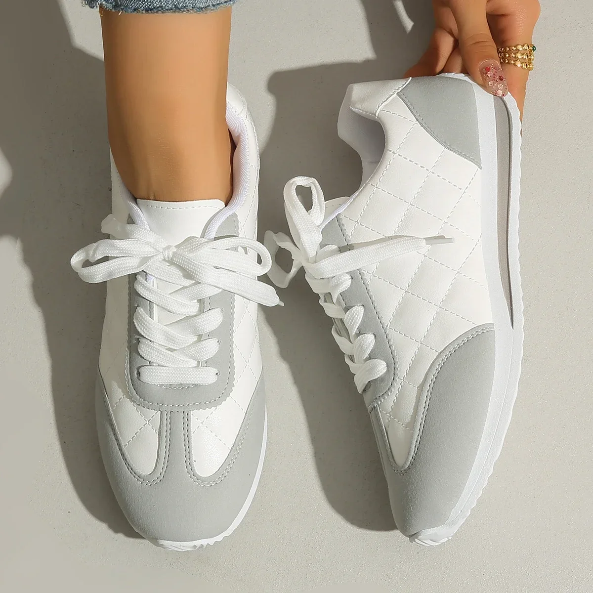 

Women Sneakers Casual Lightweight Breathable Sport Sneakers Women 2025 New All-match Running Shoes for Women Zapatos De Mujer