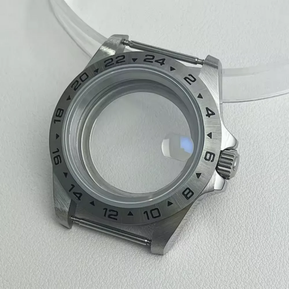 NEITON 39mm Sapphire glass watch case fixed bezel NH35 NH36 NH34