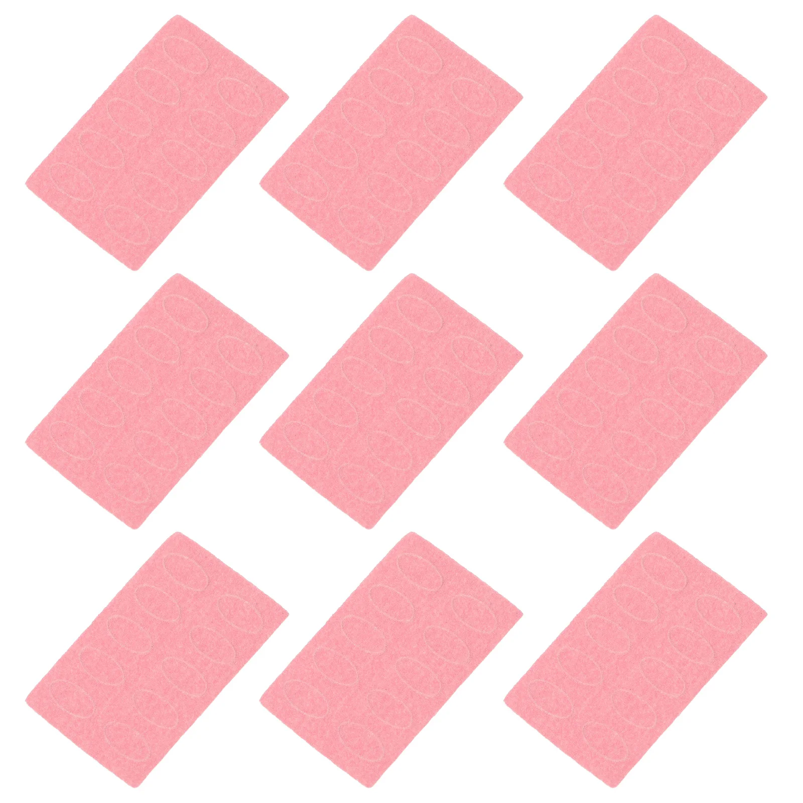 Folhas adesivas de lixa para empurrador de cutícula de unha, 200 peças para remoção eficiente de cutícula e polimento de lixa de unha