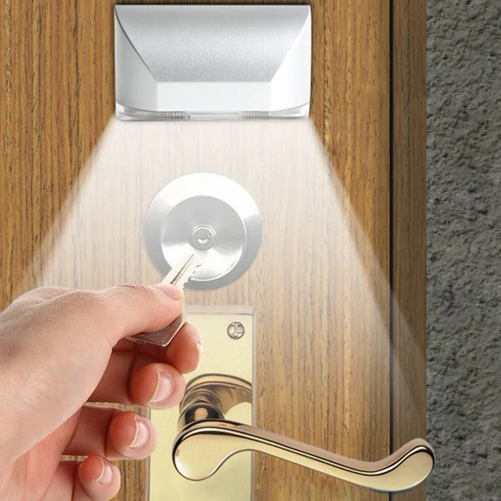 

Auto-Sensing Led Door Lock Light With Infrared Pir Sensor For Keyhole Night Lamp Illumination Lighting
