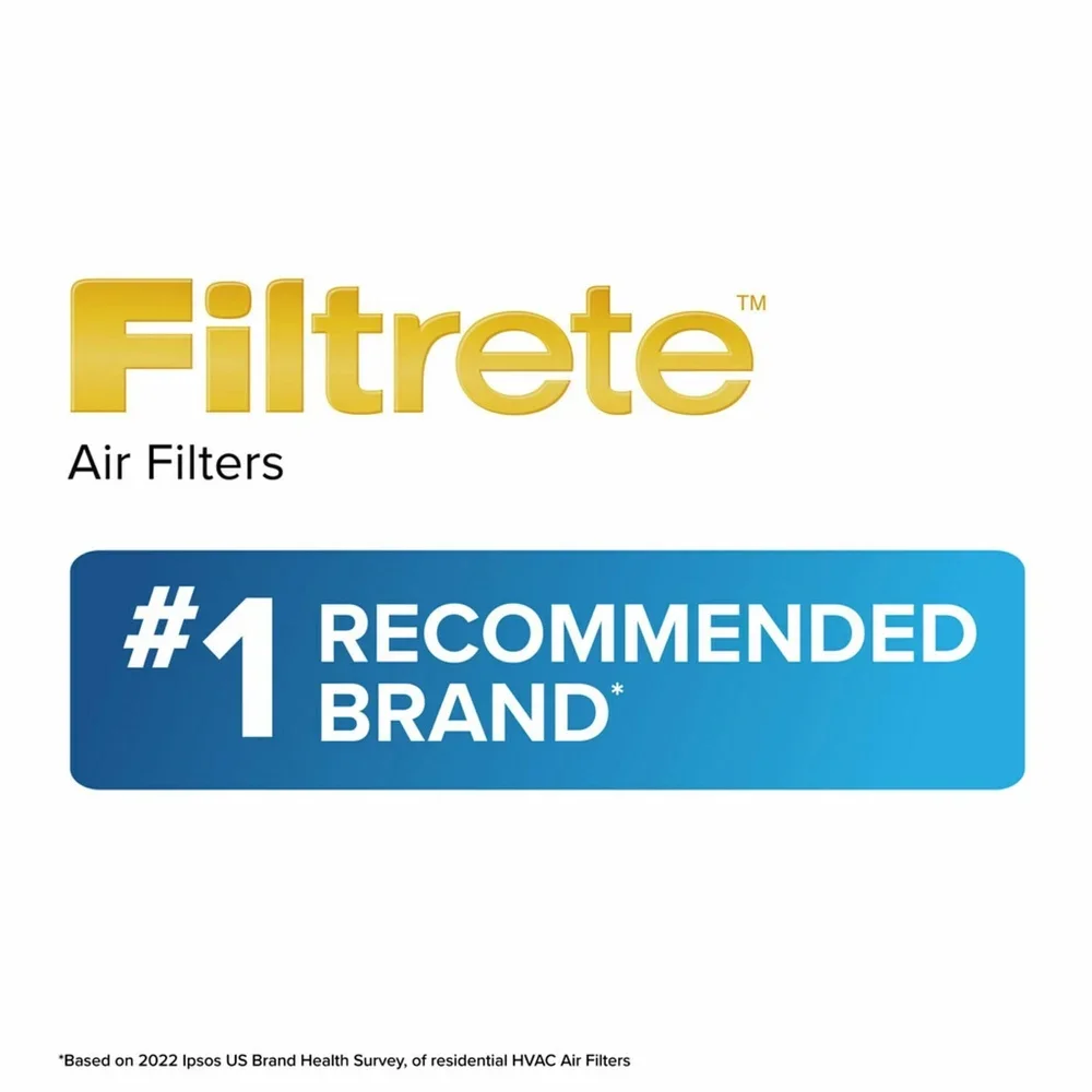 14x20x1 HVAC Furnace Air Filter MPR 1000 MERV 11 Pleated 2 Pack Allergen Defense Certified Dust Lint Removal