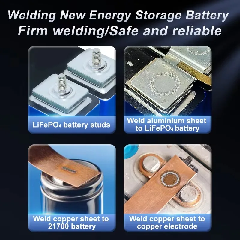 2026 New 4 in 1 Laser Welding Machine 3000W Welding 3.5m 2mm Aluminum/copper Sheet to Aluminum/copper Electrode Laser Welding Ma