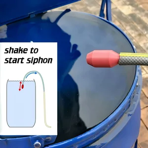 Garden Hose Siphon Outdoor Patio Watering Accessory Tool, Reusable 3D Outdoor Gadget, Used with a Hose, Practical and Attractive