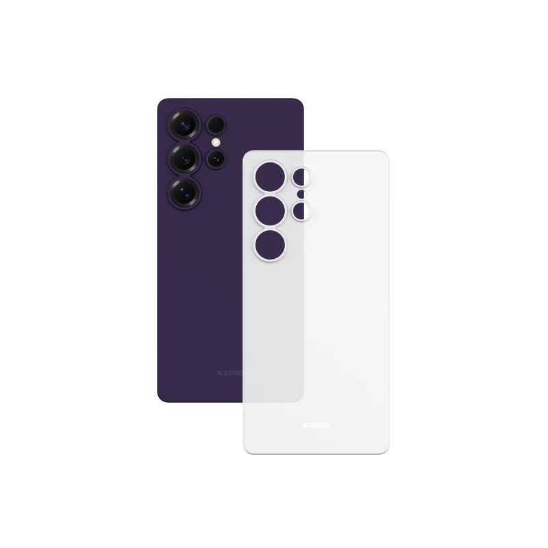 KZDOO Air Skin Lekka Matowa Osłona Obiektywu Aparatu z Pełną Ochroną, Cienka Ultra Slim Tylna Obudowa dla Samsung Galaxy S25/S25 Plus/S25 Ultra — zdjęcie produktu 5