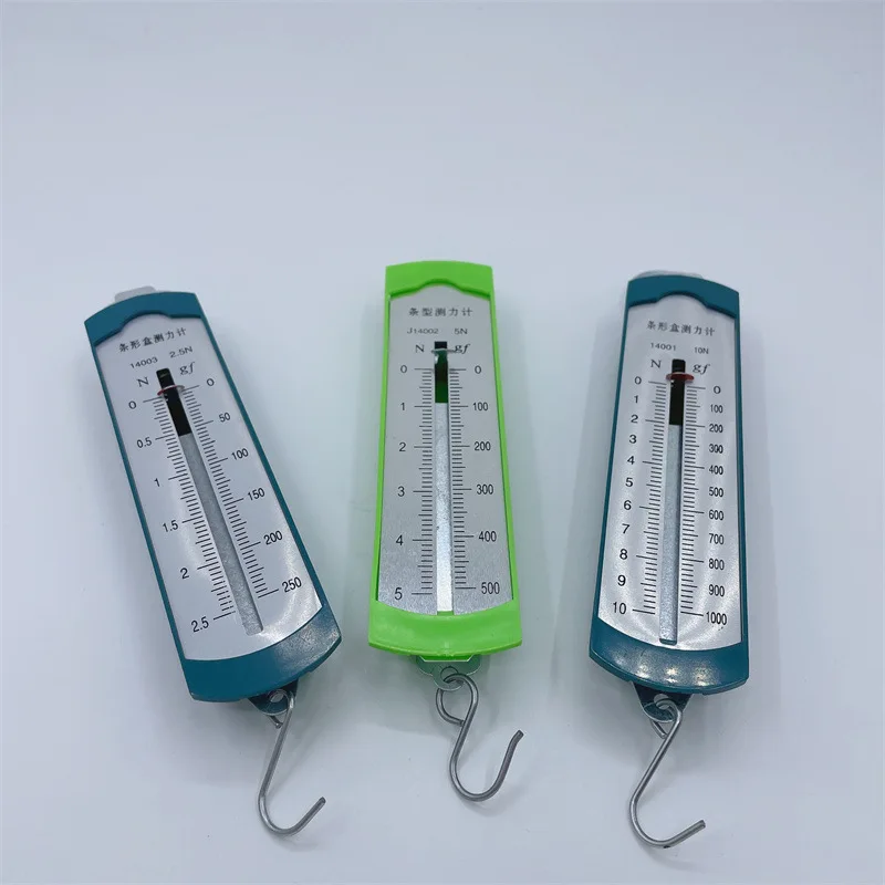 1N 2,5N 5N 10N Newton Meter/Kraftmessgerät Bar Box Feder Dynamometer Balance Physik Experimente
