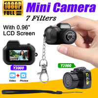 Y3000 Vintage Mini Camcorder Compact Camera for Students Photography Kids Pocket Audio Video Recorder With Screen HD 1080P Cam