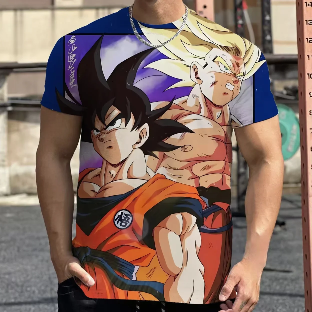2026 Summer Dragon Ball T Shirt Kids Tops Tee Anime Figures Son Goku Super Saiyan T-shirt Boys T-shirts Children Short Sleeve