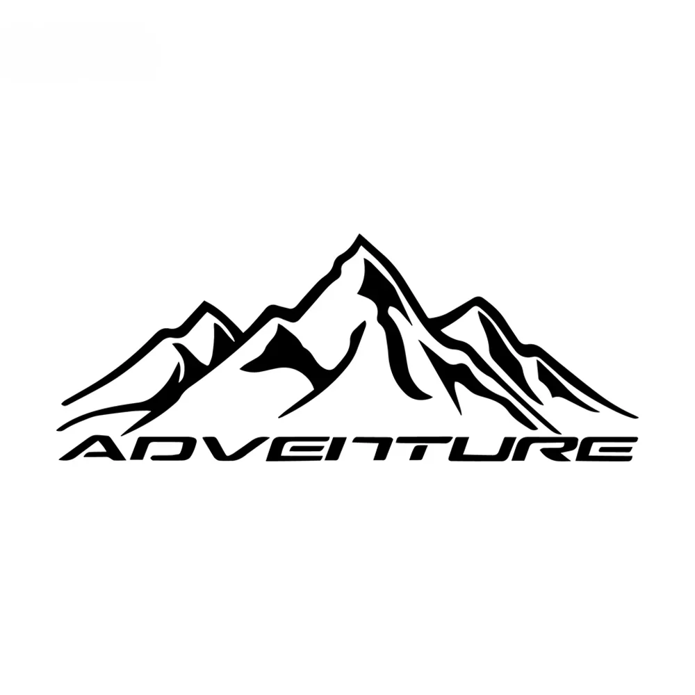 

Mountain Adventurer Car Stickers Vinyl Stickers Outdoor Body Window Decoration 15.5 * 5.8cm