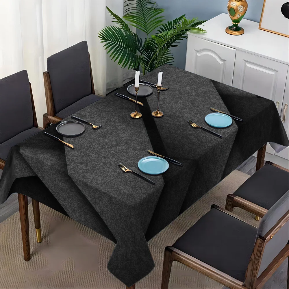 JIT-1pc Geometric Pattern Tablecloth - Square Tablecloth for Home Usezyc