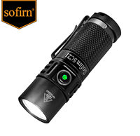 Sofirn-SC21 Mini 16340 LED Flashlight USB C 1000lm Rechargeable EDC Torch with Magnet Tail Power Indicator