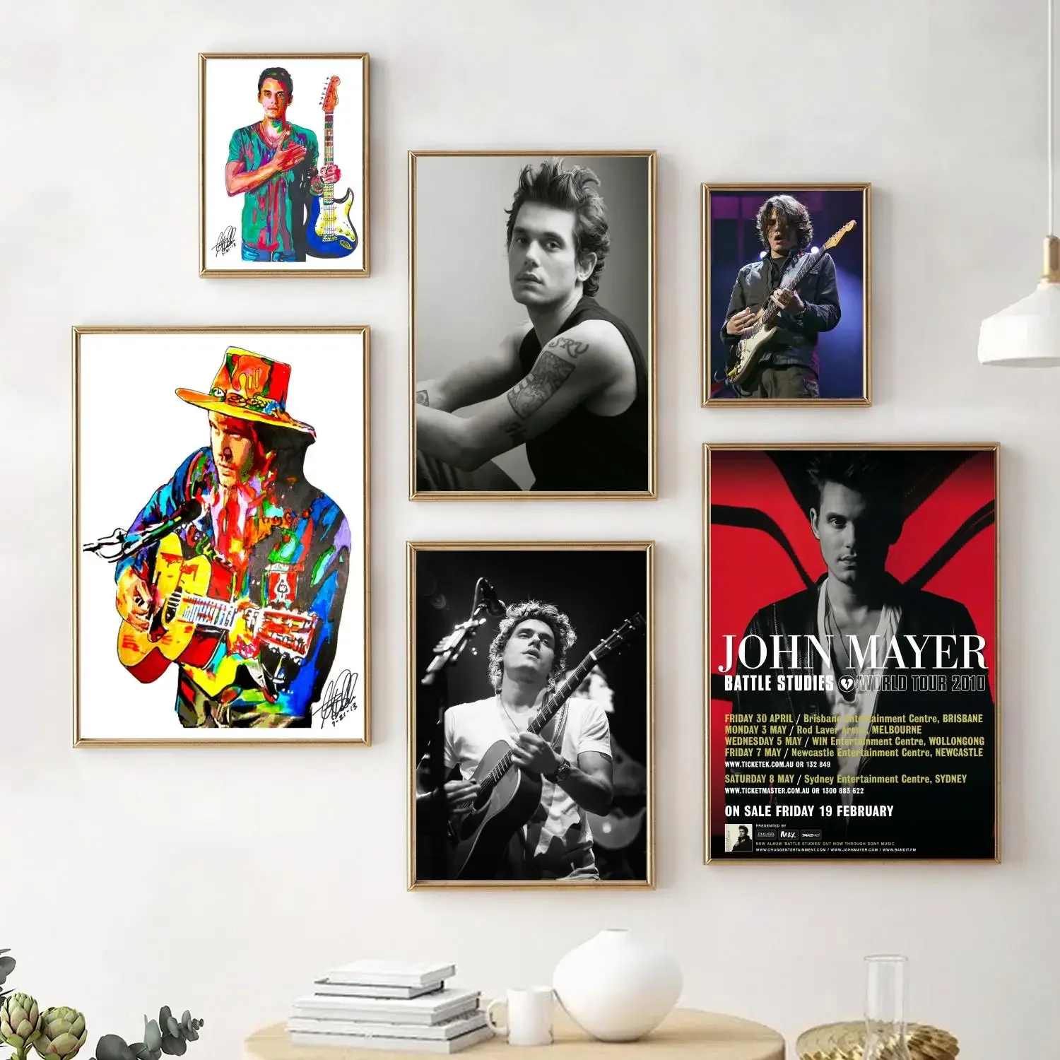 john mayer Poster Decorative Painting Canvas Poster Wall Art Living Room Posters Bedroom Painting