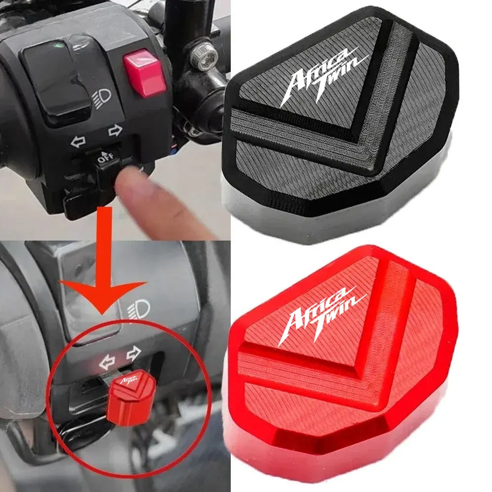 

Motorcycle Switch Button Turn Signal Switch Key Cap Accessories For Honda Africa Twin CRF 1100 CRF1100 CRF1000L XRV750 XRV 750