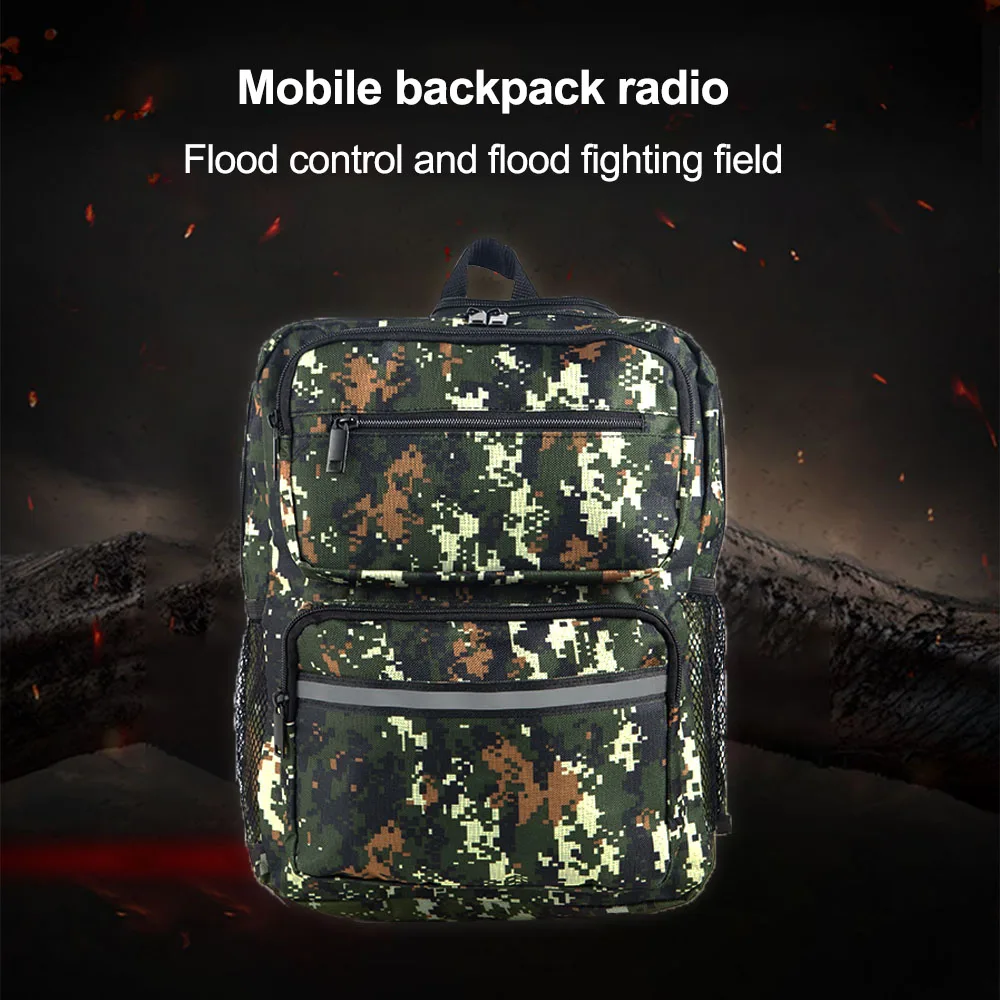 Leixen VV-898SP/UV-998SP Mobile Backpack Nylon Ham Radio Hunting Bag Backpack Outdoor Backpackable Mobile Radio Camping Hiking