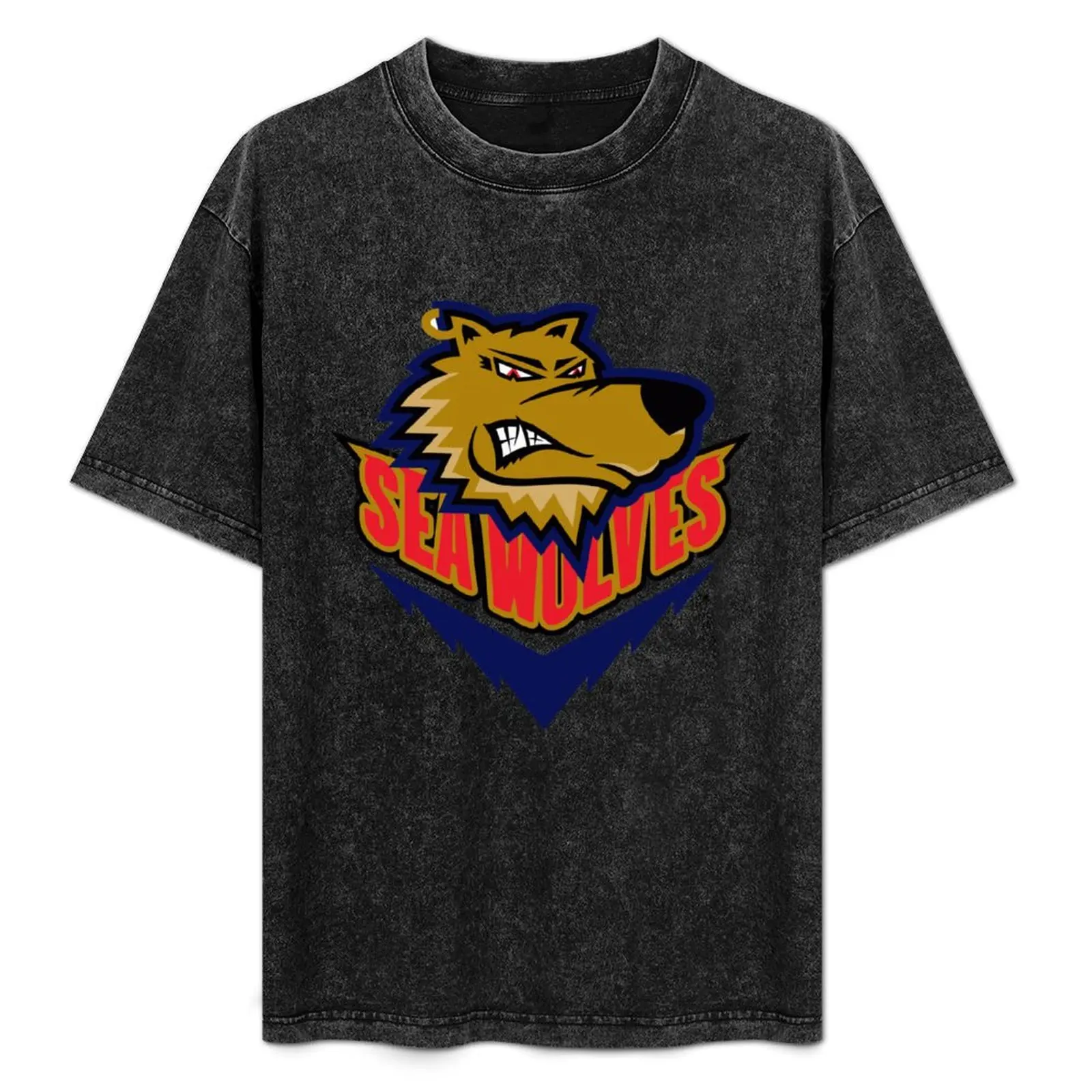 Футболка Mississippi Sea Wolves, простая рабочая футболка