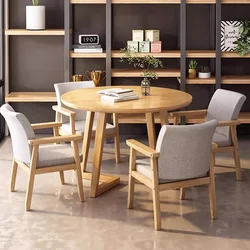 Portable Lounge Dining Table Garden Designer Office Service Kitchen Dining Table Round Center Salon Console Mesa Home Furniture