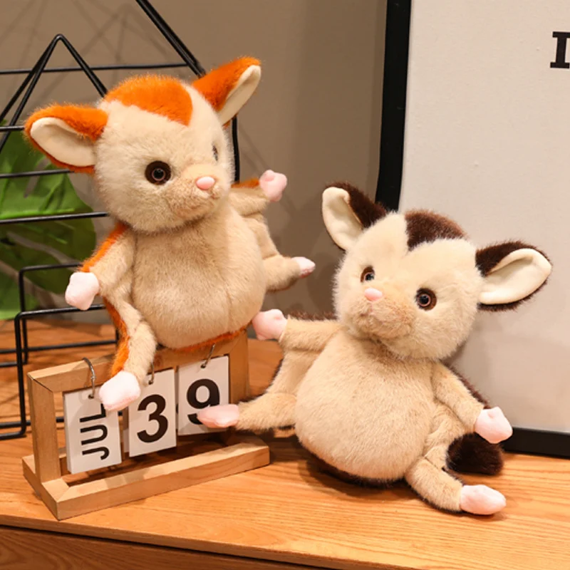 حار 25 سنتيمتر لطيف السكر شراعية ألعاب من نسيج مخملي لينة تحلق السنجاب اللعب الكرتون الدعائم الطرف Kawaii غرفة ديكور مضحك هدية #4