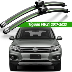 Wiper LHD Front Wiper Blades For VW Tiguan MK2 2017 - 2023 Windshield Windscreen Clean Window Car Rain Brushes 26