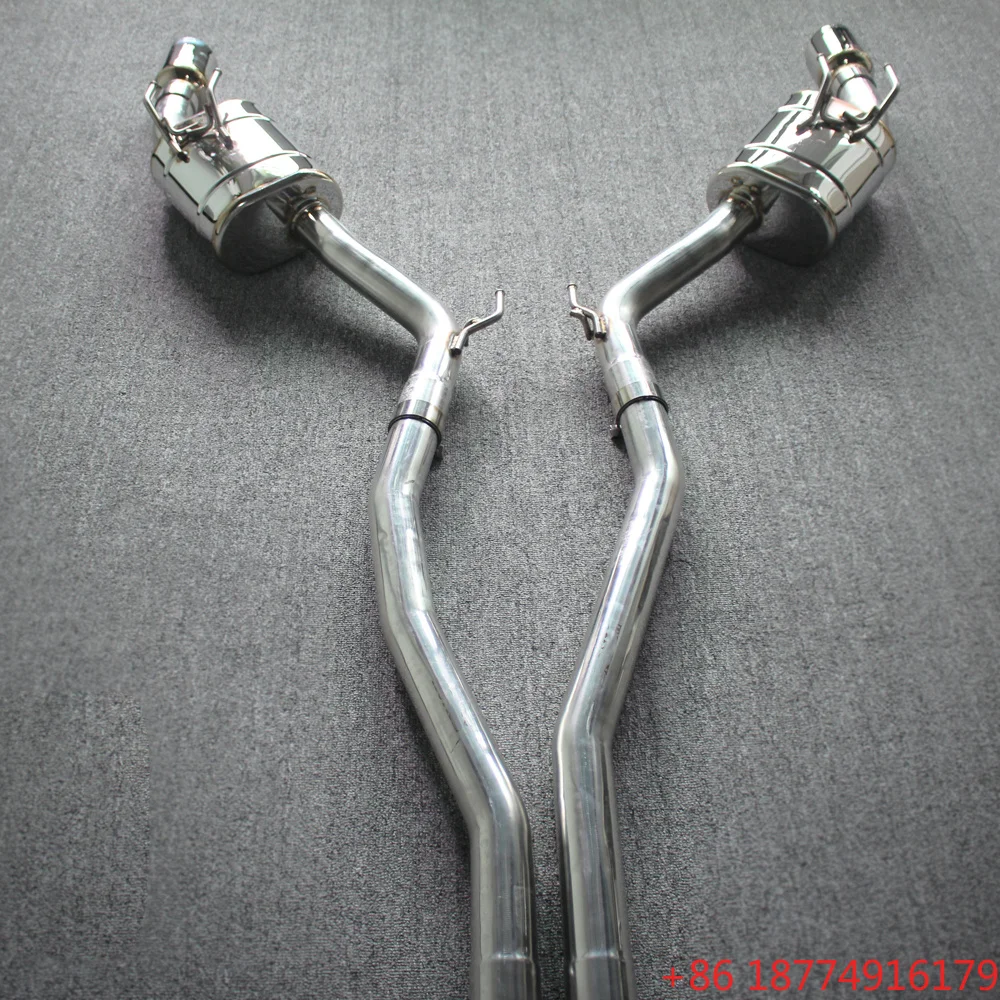 

OEM MM Factory Ss304 Catback Exhaust Pipes for XE XF XJ 3.0T with Muffler Valve System