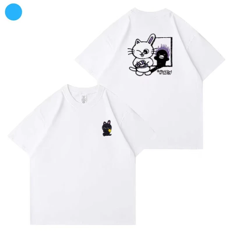 تي شيرت صيفي Kpop RIIZE لعام 2025 تي شيرت Y2k Harajuku بأكمام قصيرة من القطن تي شيرت نسائي كوري للمغني جرافيك تي شيرت