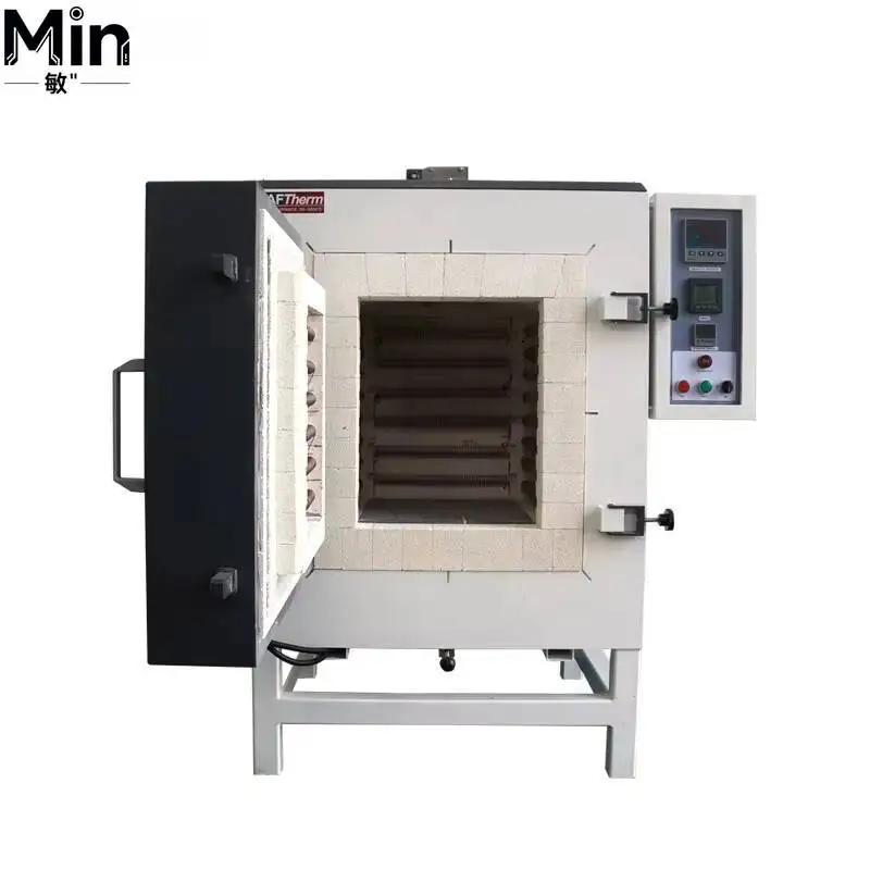 Customized 1100 1200 Degree Industrial Heating Ceramic Shuttle Kiln Furnace for Heat Treatment Industrial Use
